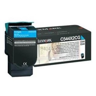 Cyan com para Lexmark C 544N,544DN,544DTN,544DW,546DTN.4K