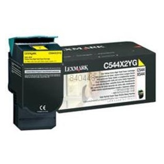 Amarillo com Lexmark C 544N,544DN,544DTN,544DW,546DTN.4K