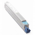 Cyan regenerado para Oki C 910 Serie A3 -15K 44036023