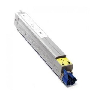 Amarillo regenerado para Oki C 910 Serie A3 -15K 44036021