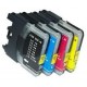28ML Brother compatibl LC61 Bk LC980 BK LC1100 Alta Capacida