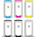 130ml Dye Magent paraHP Designjet T1100,T1200,T1300,T230072
