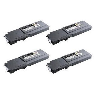 Negro compatib para Dell C3760N,3760DN,3765DNF 11K593-11119