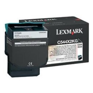 Negro com para Lexmark C 544N,544DN,544DTN,544DW,546DTN.6K